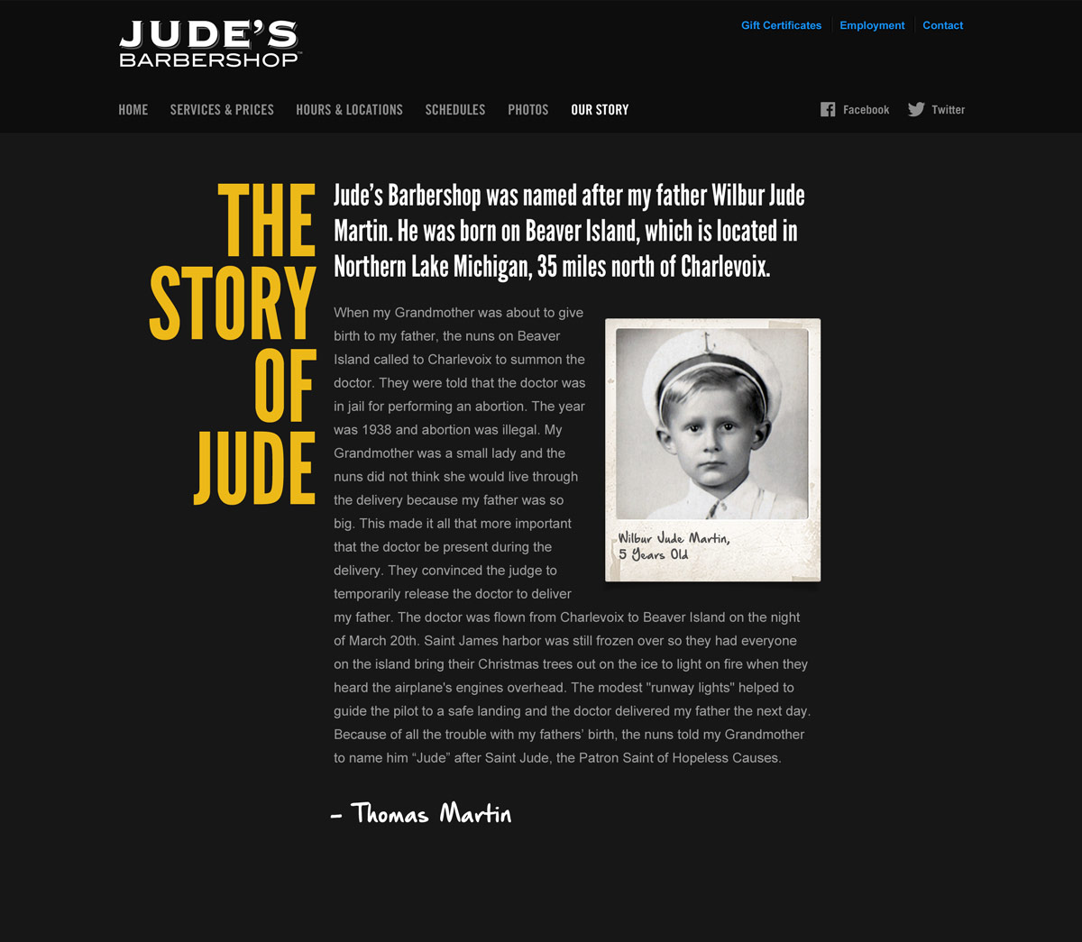 Jude's Barbershop